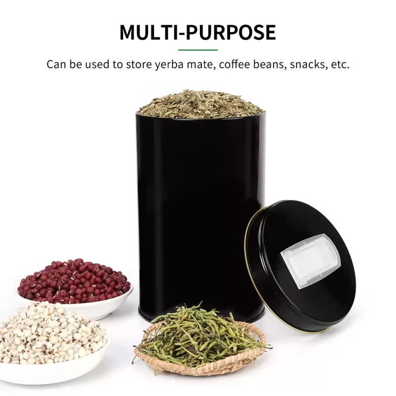 Yerbero, Black Yerba Mate Container with Spout - Image 5